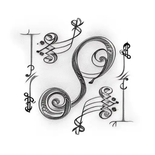 Treble Clef For A Wedding Ring