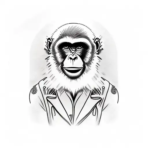 Monkey Cooking Pancakes