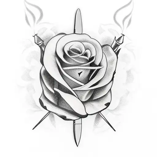 Clan Dagger With Roses