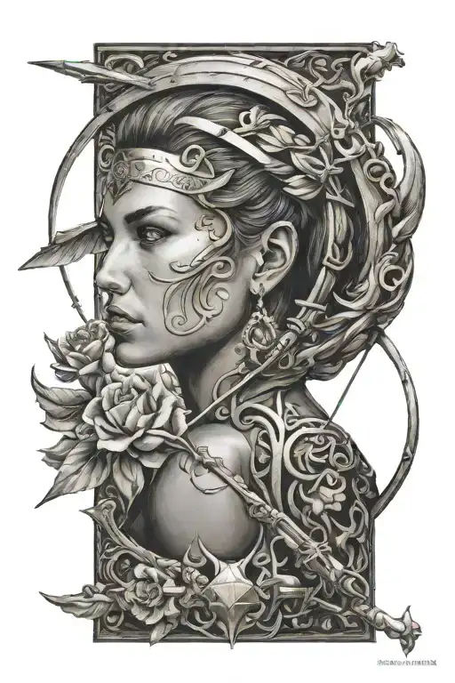 Sagittarius Zodiac Sign For Under Ear