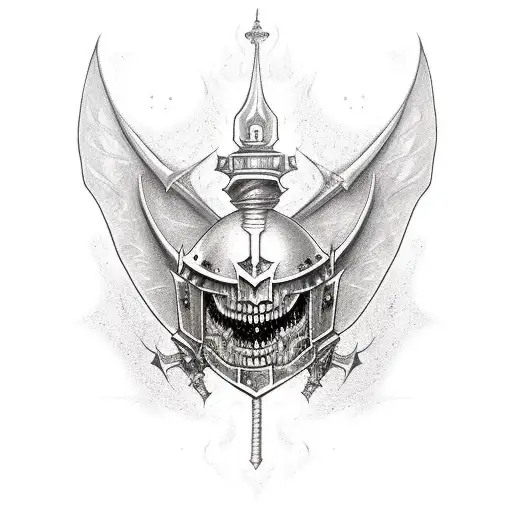 Medival Knight Scary