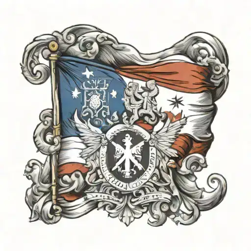 German And Philippines Flag