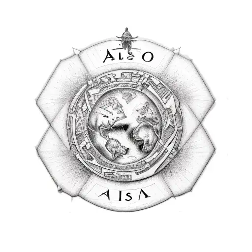 Atlas Sosteniendo El Mundo