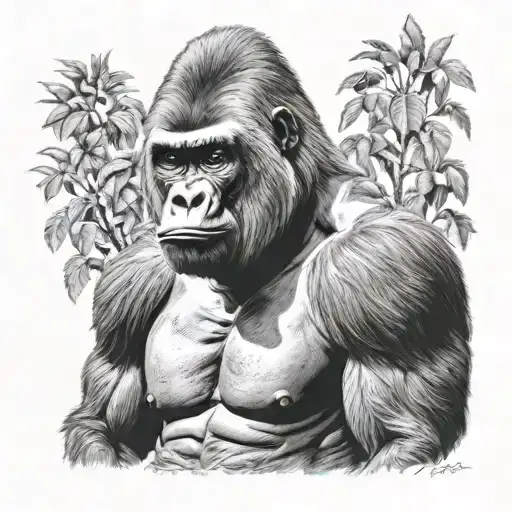 Gorilla Silverback Gorilla
