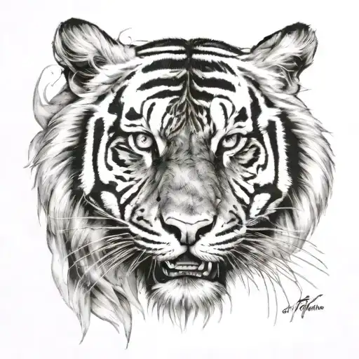 Ferocious Tiger Eyes Hugary And Lethal Poetz For Life