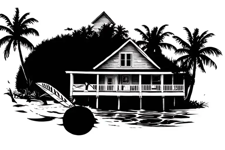 Florida Women's Beach House Surf Suns Suns