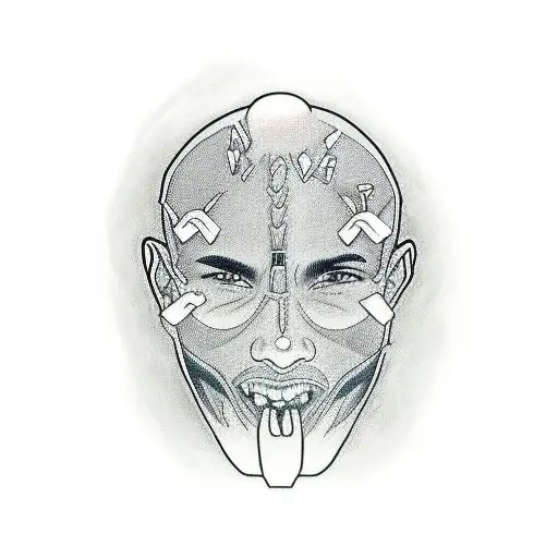 Cartoon Frank Ocean And His Car