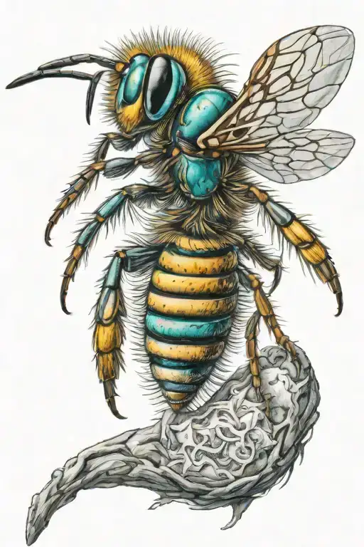 Hornets Nest Opened Up With Multi Color