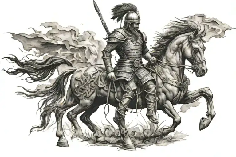 Warrior Standing Tall