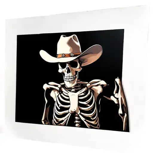 Las Vegas Cowboys Skeleton