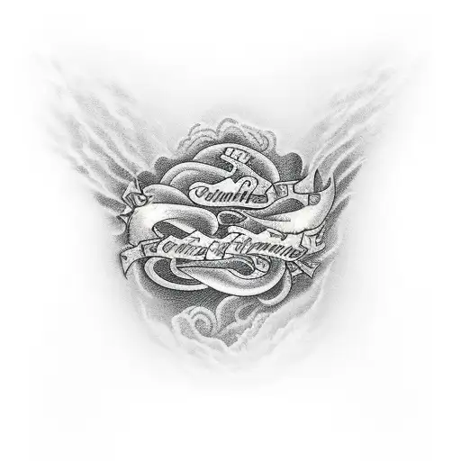 A River With The Word Forever Written In It