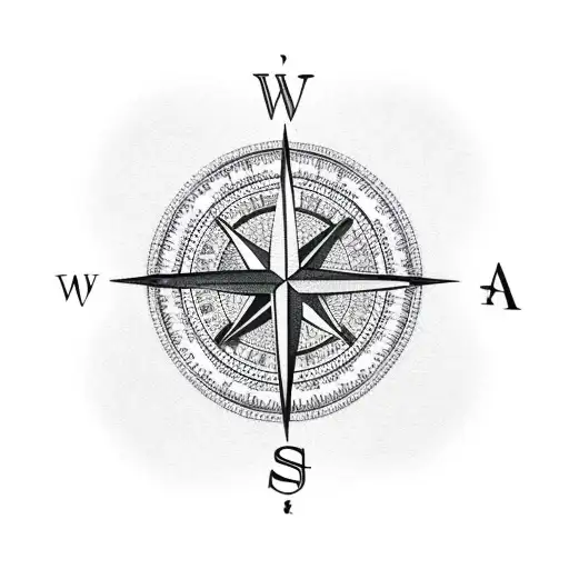 Compass With Money