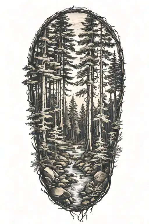 Realistic Forest Landscape