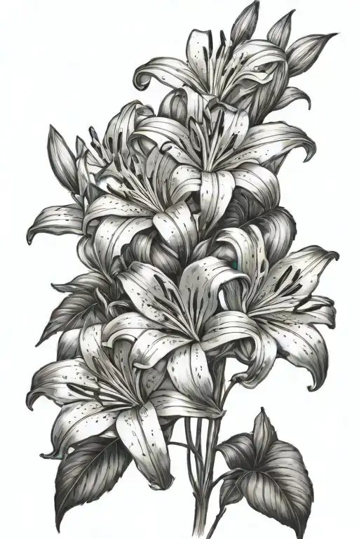 Lily Flowers Rays Of Sunshine Over 1965 Year Written Through