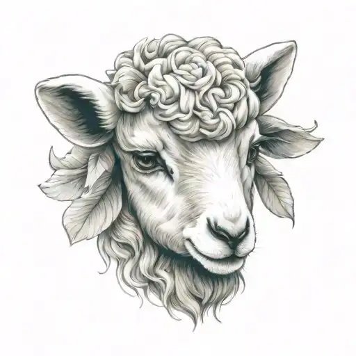 Cute Lamb Face