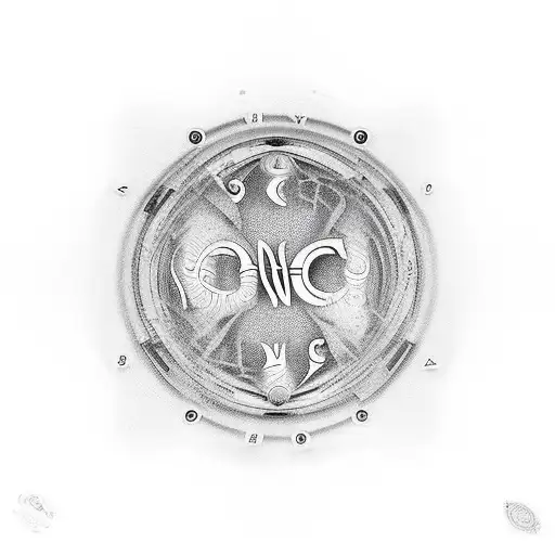 Circle With Words Written Around It