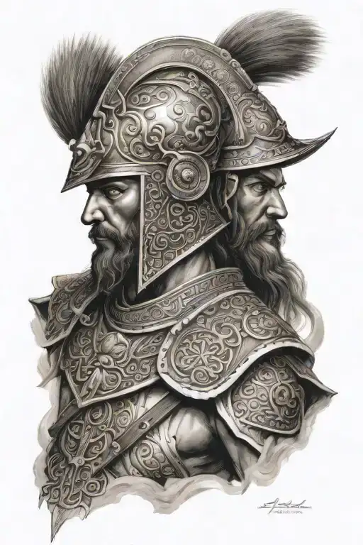 Acient Persian Warrior