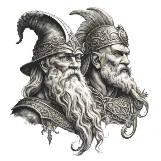Odin And Runse