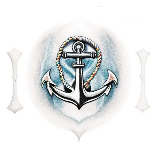 Anchor And Trident