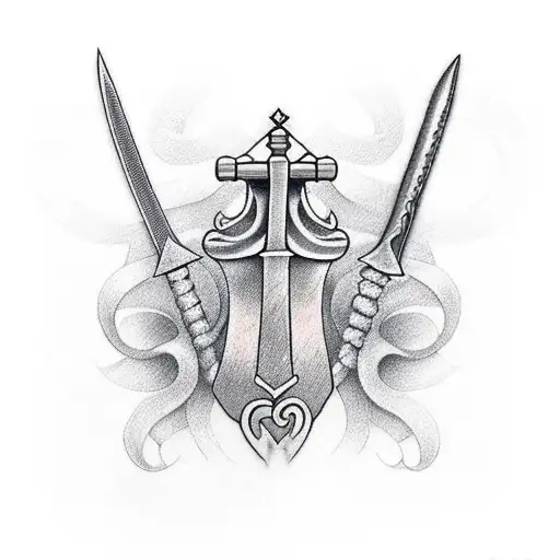 Coffin With Sword Inside