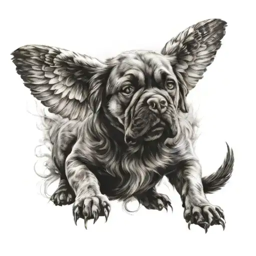 Dog With Wings