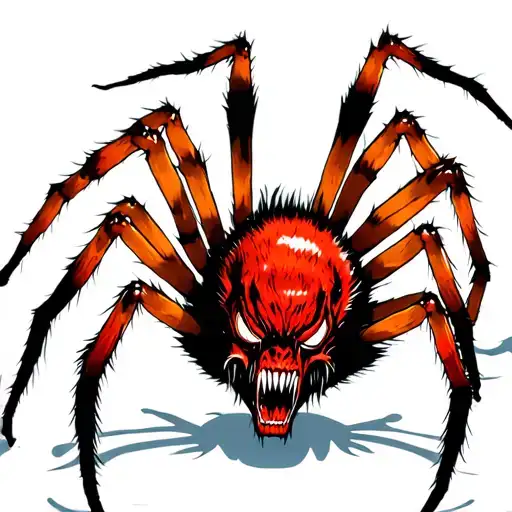 Demonic Spider Crawling