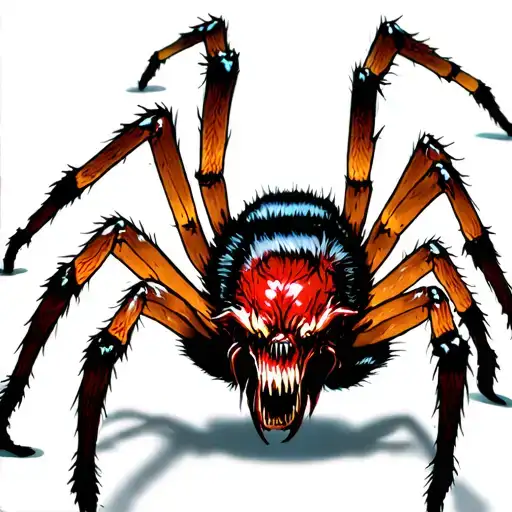 Demonic Spider Crawling