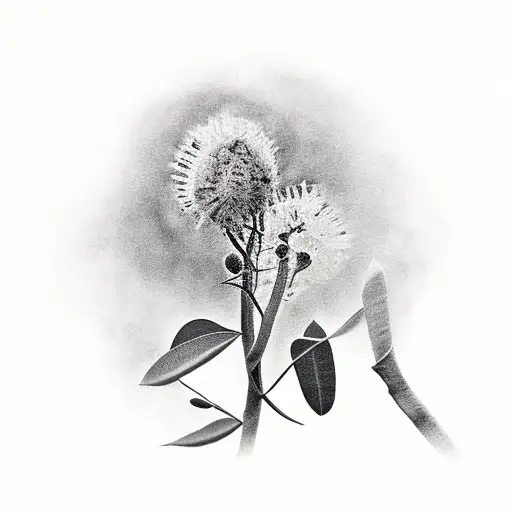 Eucalyptus After A Fire