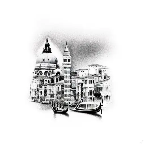 Venice Canals At Sunset