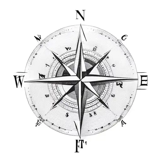 Compass With A Truck Busting Threw