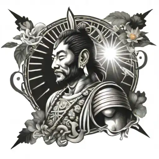 Japanese God Of Sun Rays