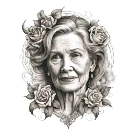 Mother Memorial Portrait