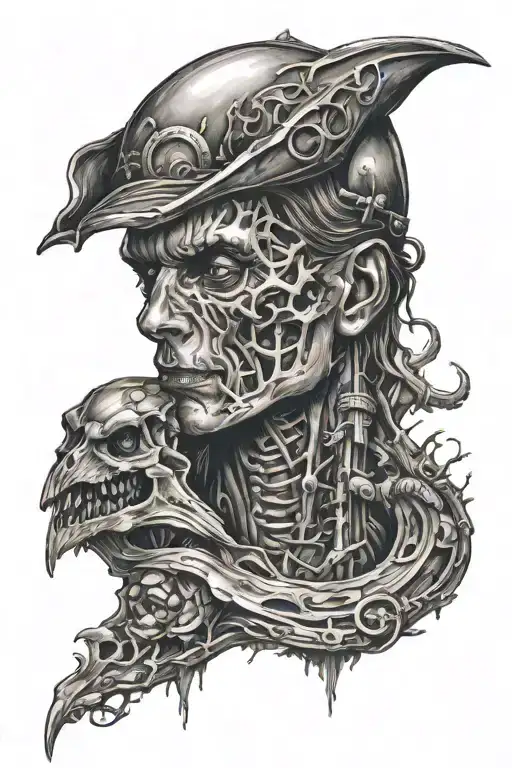 Dark Mysterious Psychopath