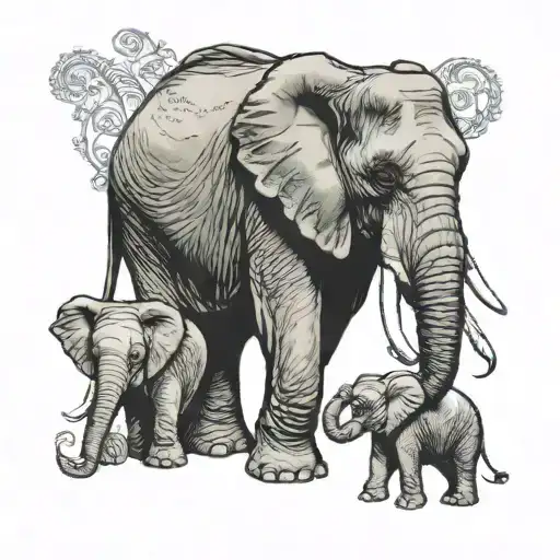 Elephant Motherhood Autistic Child