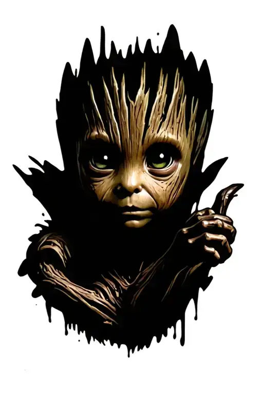 Baby Groot Appareil Photo
