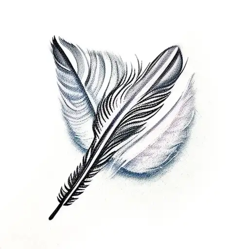 Ceramic Feather