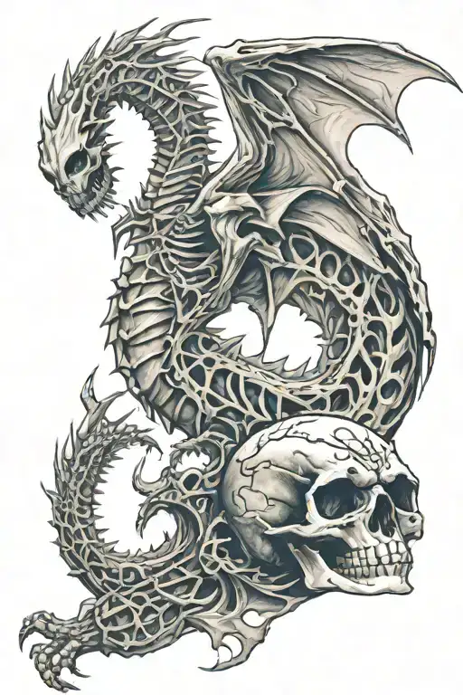 Dragon Skellington