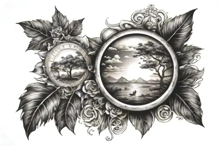 Funn Sun In The Background