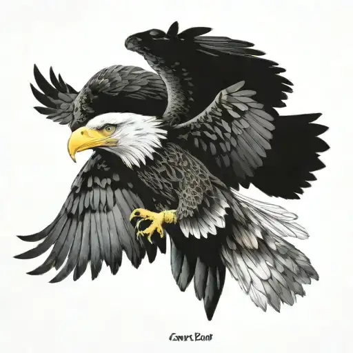Eagle Flying