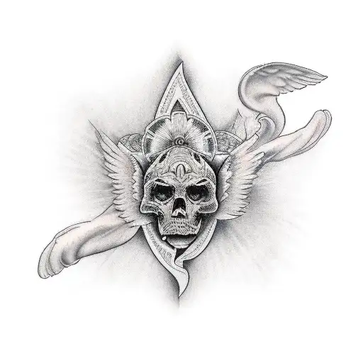 Heaven And Angels Leg Sleeve