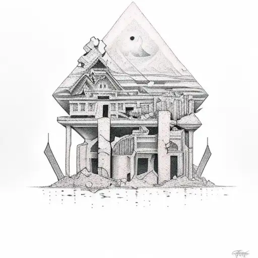 City Destroyed By Nature