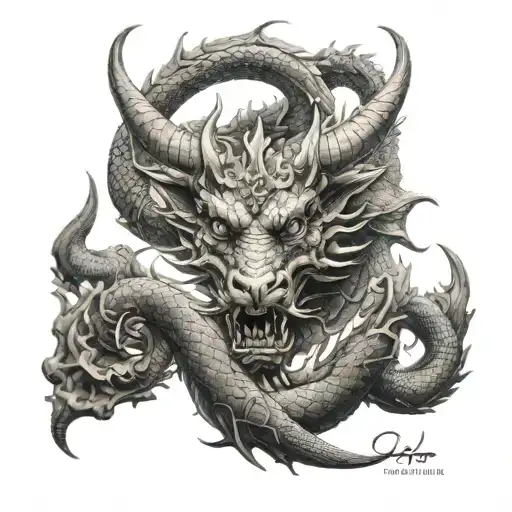 Dragon And Taurus Sign