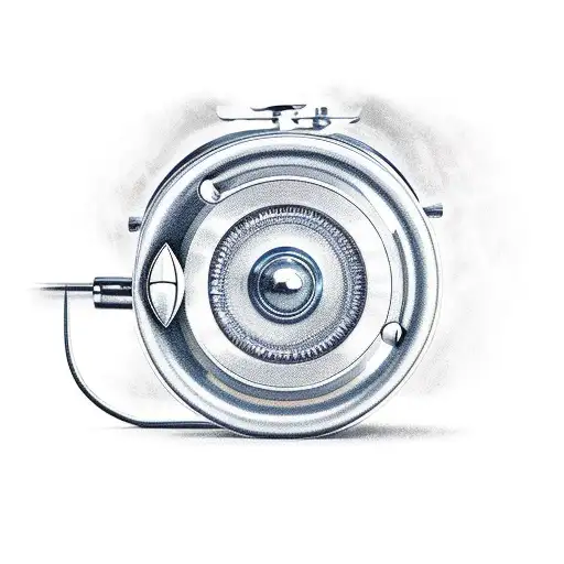 Fishing Reel With Long Line And 4 Lures