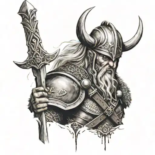 Bloody Viking Warrior