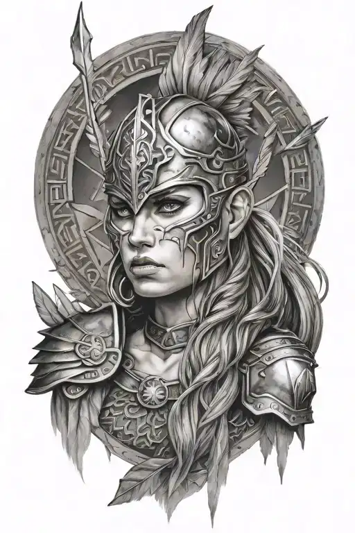 Woman Valkyrie Warrior
