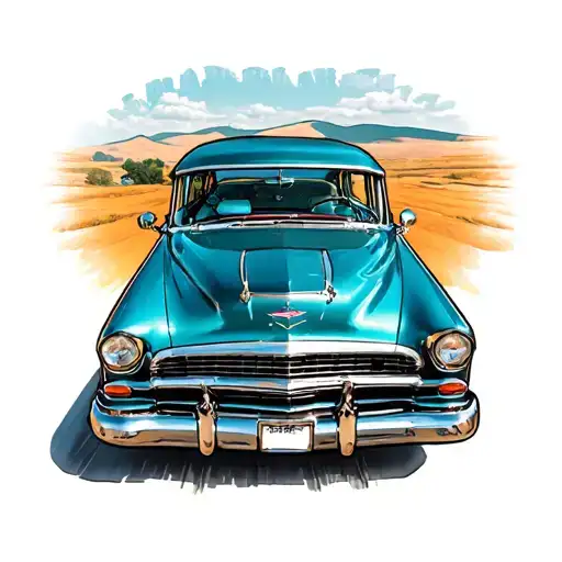 Eh Holden Car Driving Towards