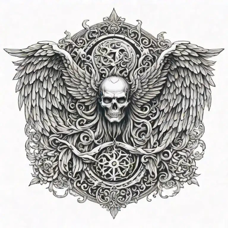 Hades Angel Wings Looking