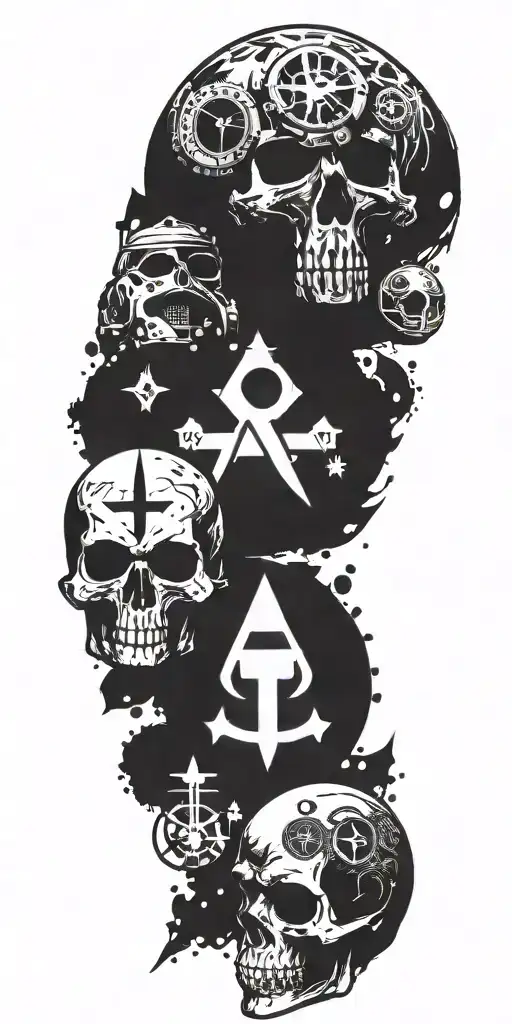 Warhammer 40000 Symbols Minimalism