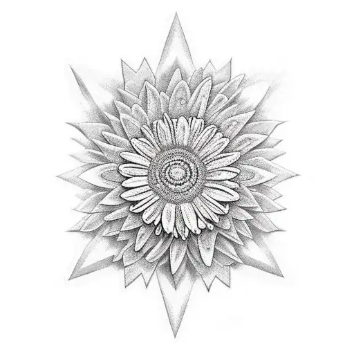 Pyramids Stars Sand Daisy