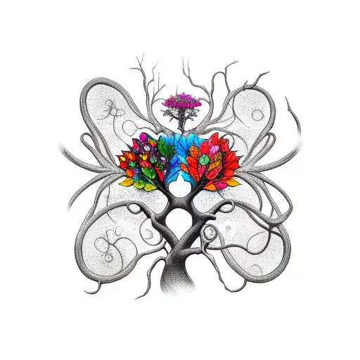 Tree Of Life In Color